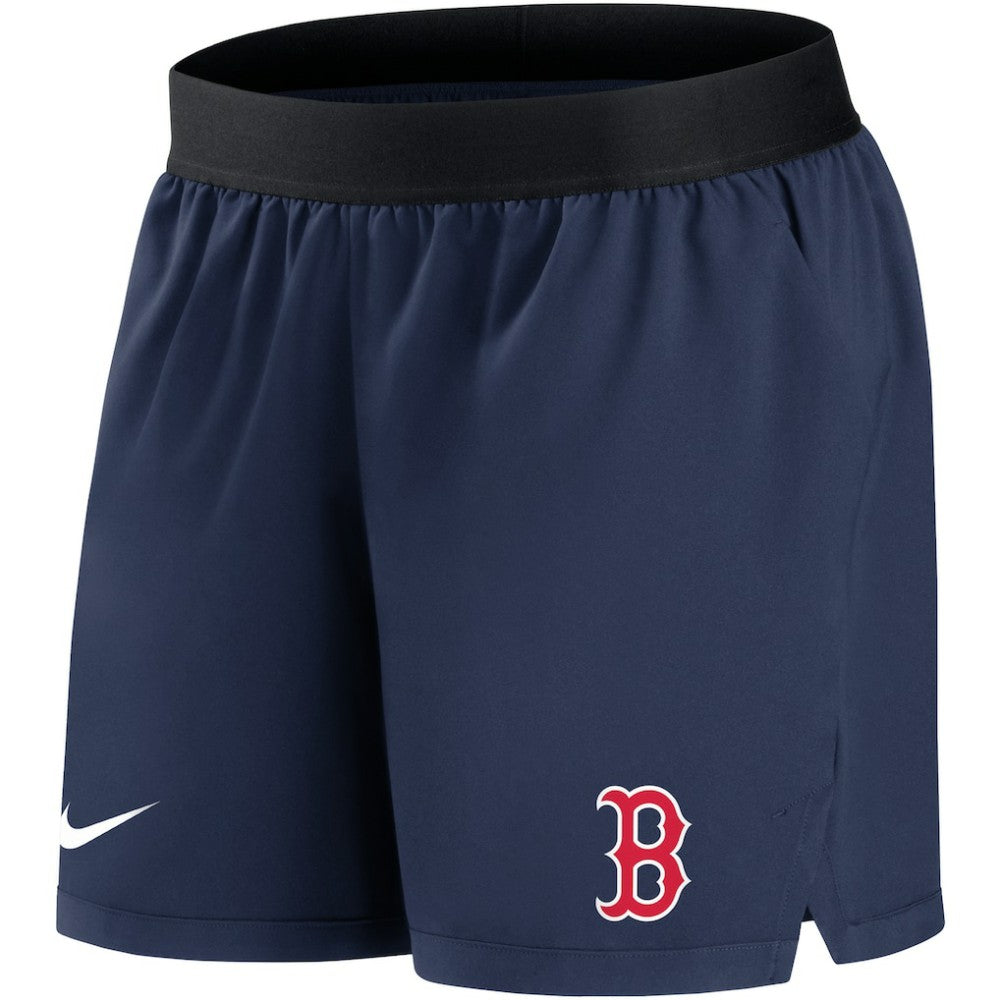 Boston Red Sox Women's Authentic Collection Flex Vent Max Performance Shorts Navy