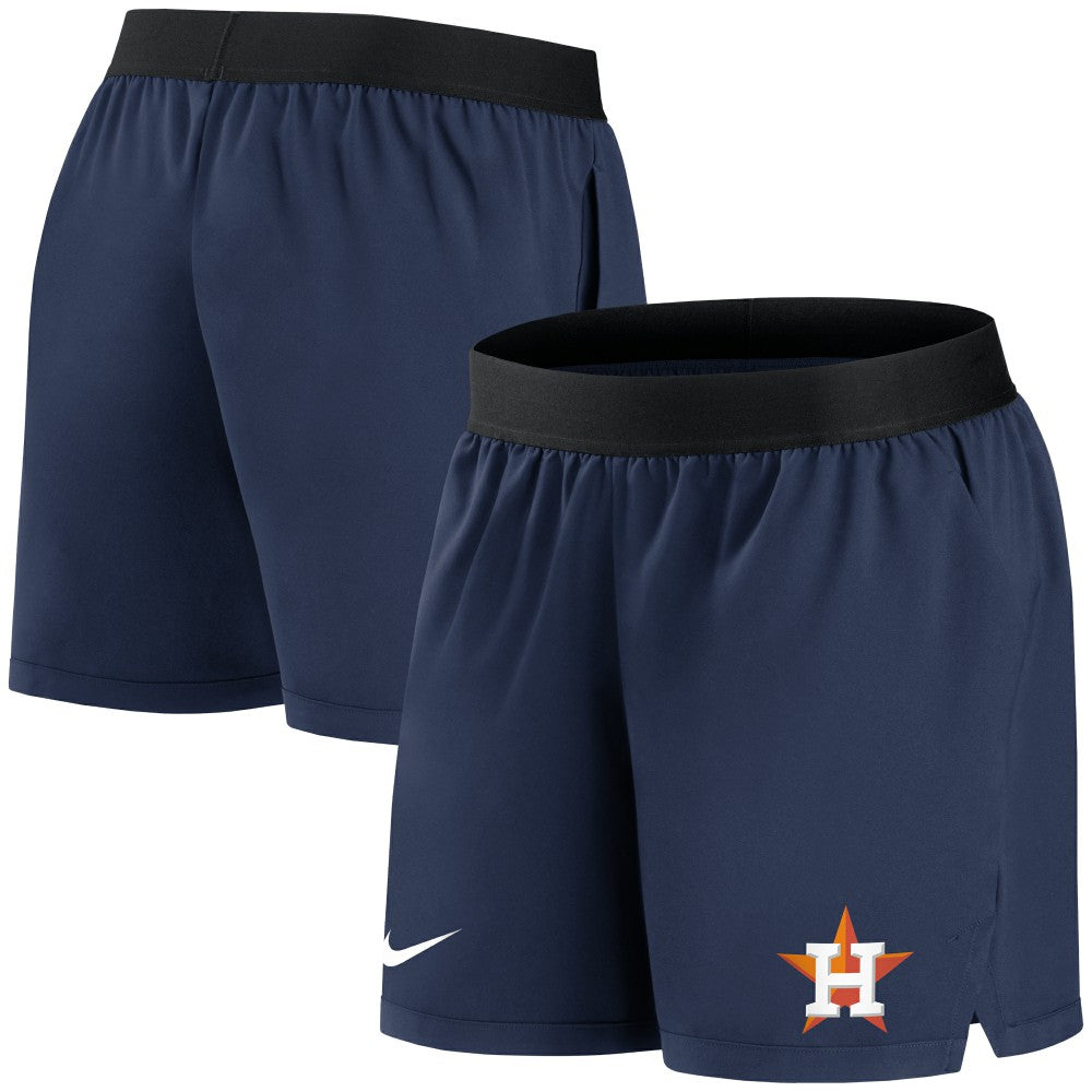Houston Astros Women's Authentic Collection Flex Vent Max Performance Shorts Navy