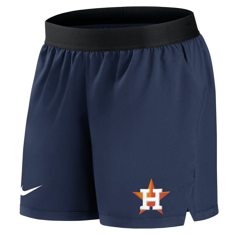 Houston Astros Women's Authentic Collection Flex Vent Max Performance Shorts Navy