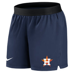 Houston Astros Women's Authentic Collection Flex Vent Max Performance Shorts Navy