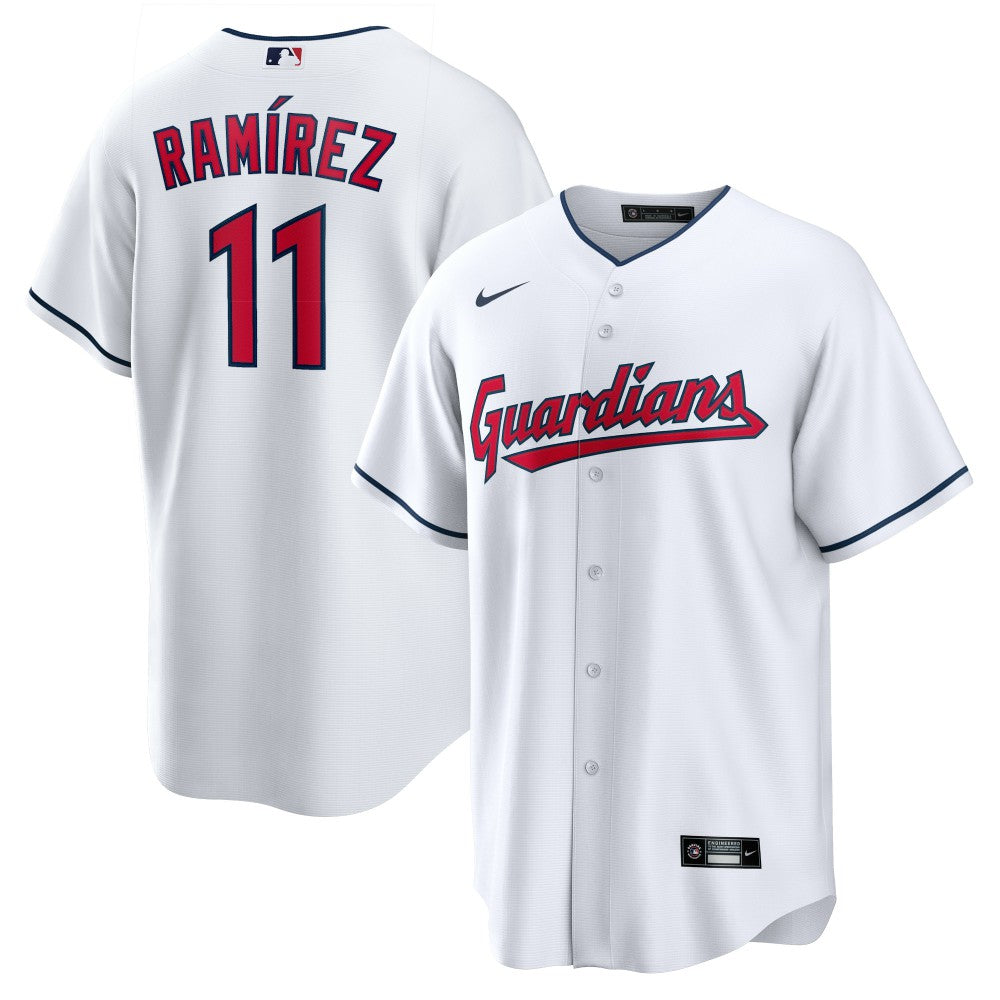 José Ramírez Cleveland Guardians Replica Player Jersey White