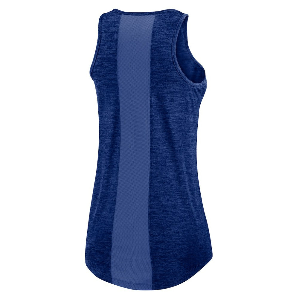 Los Angeles Dodgers Women's Logo Fade High Neck Performance Tank Top Royal