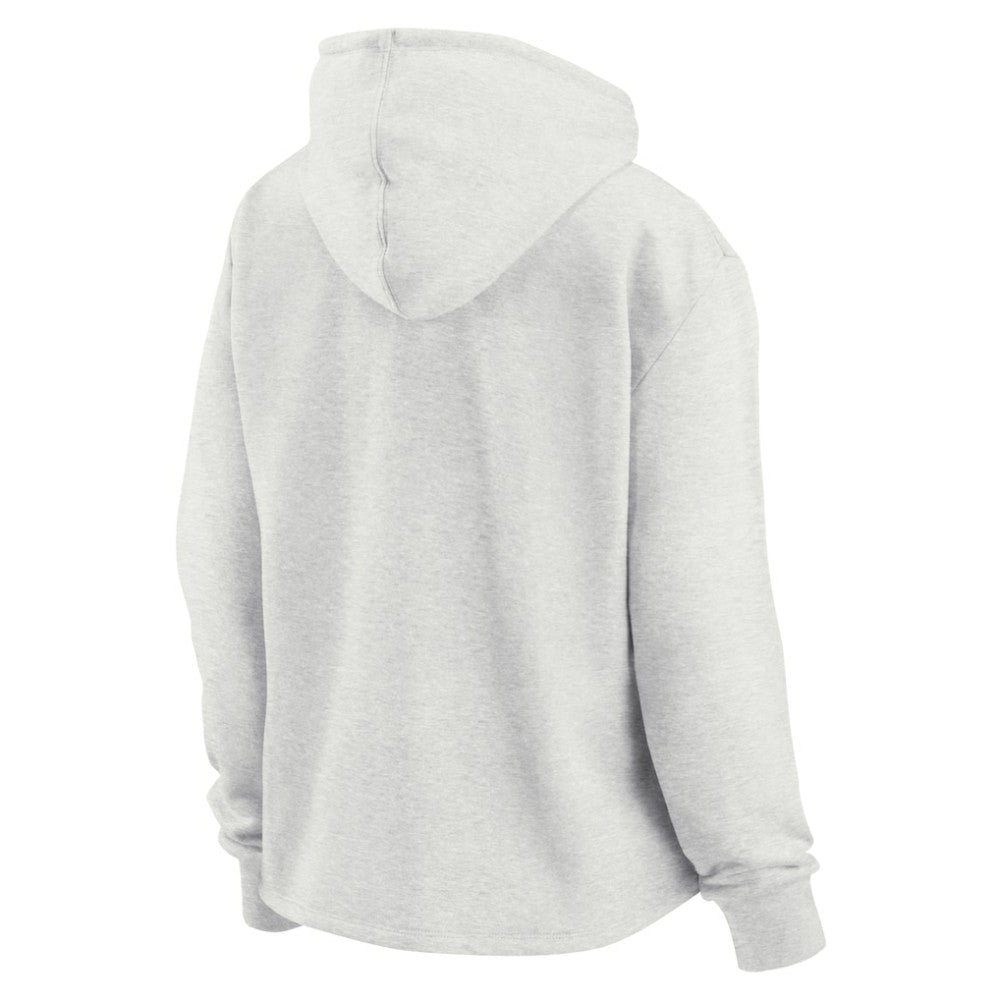 St. Louis Cardinals Women's True Classics Legacy Quarter-Zip Hoodie Oatmeal