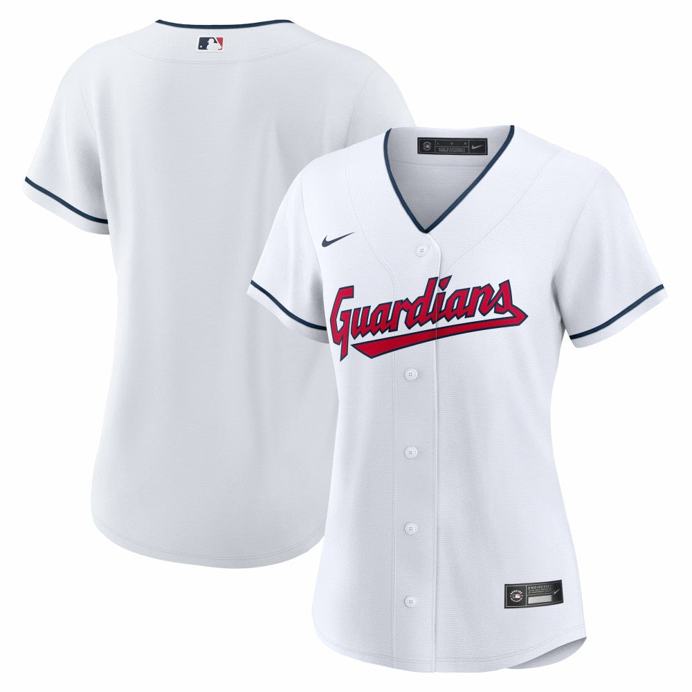 Women's Cleveland Guardians Home Replica Team Jersey White