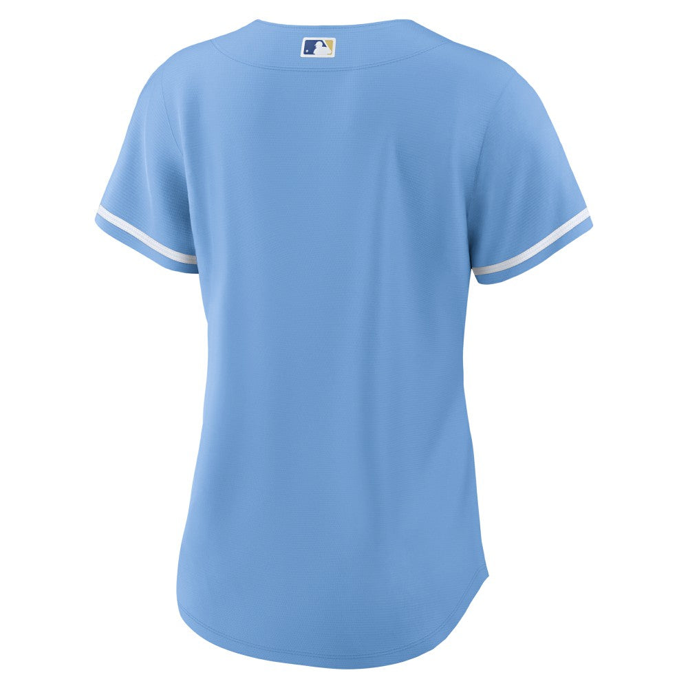 Kansas City Royals Women's Alternate Replica Team Logo Jersey Light Blue