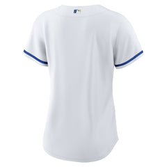 Kansas City Royals Women's Home Replica Team Logo Jersey White