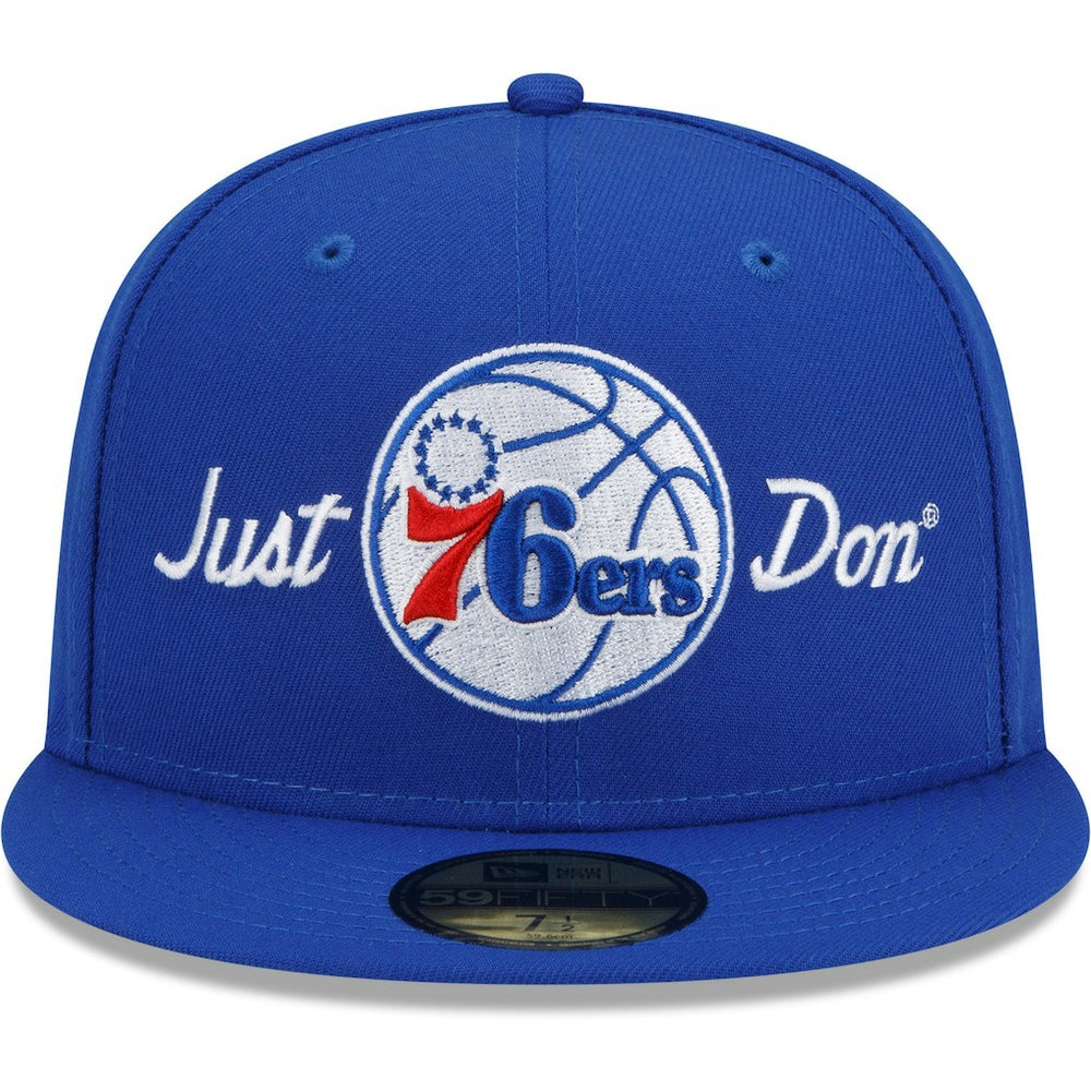Philadelphia 76ers x Just Don 59FIFTY Fitted Hat - Royal shop