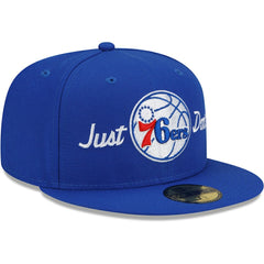 Philadelphia 76ers x Just Don 59FIFTY Fitted Hat - Royal shop
