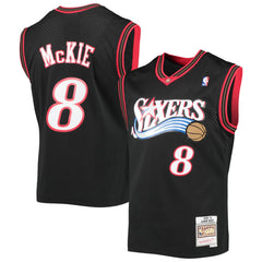 Aaron McKie Philadelphia 76ers Hardwood Classics Swingman Jersey - Black shop