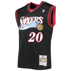 Eric Snow Philadelphia 76ers 2000/01 Hardwood Classics Swingman Jersey - Black cheap