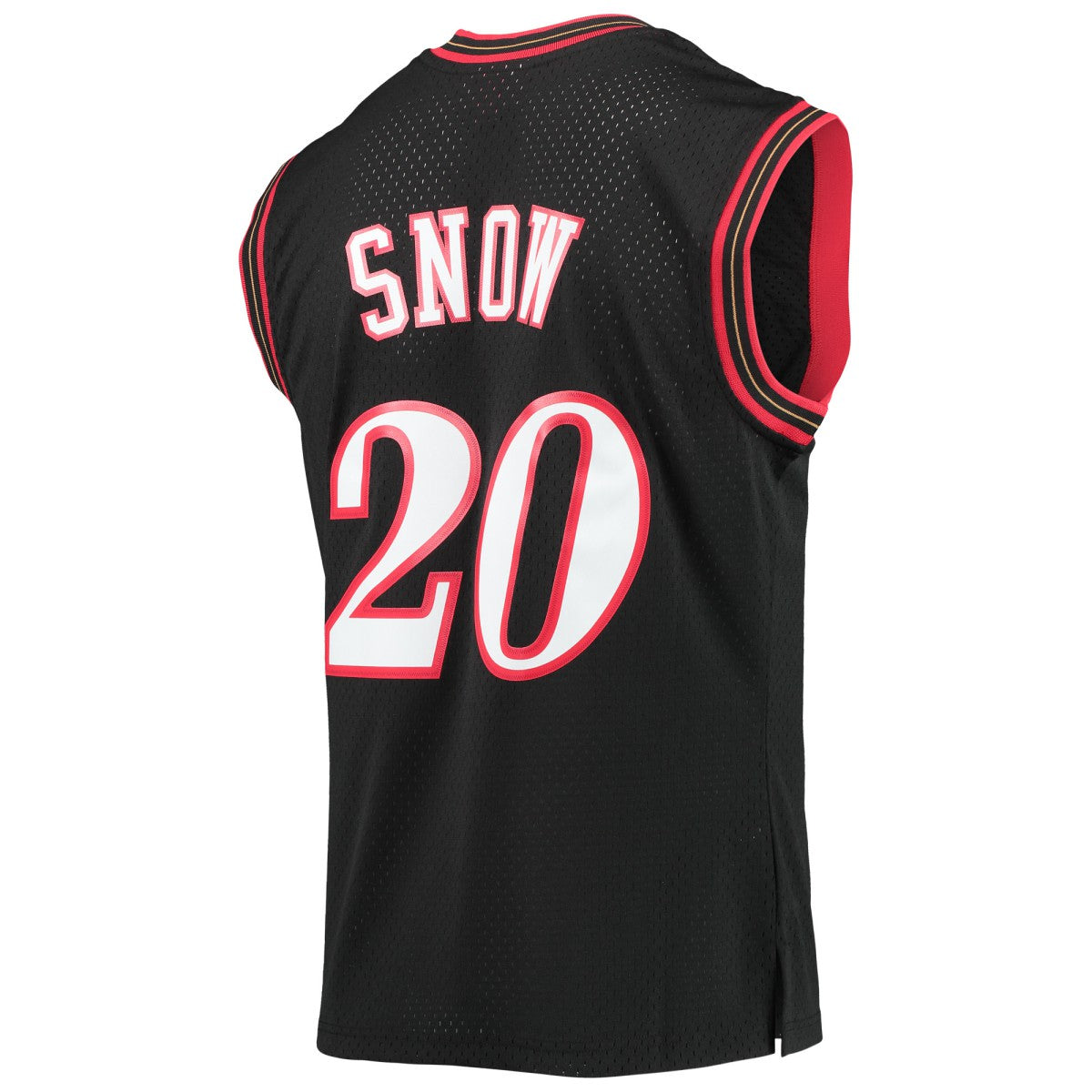 Eric Snow Philadelphia 76ers 2000/01 Hardwood Classics Swingman Jersey - Black cheap