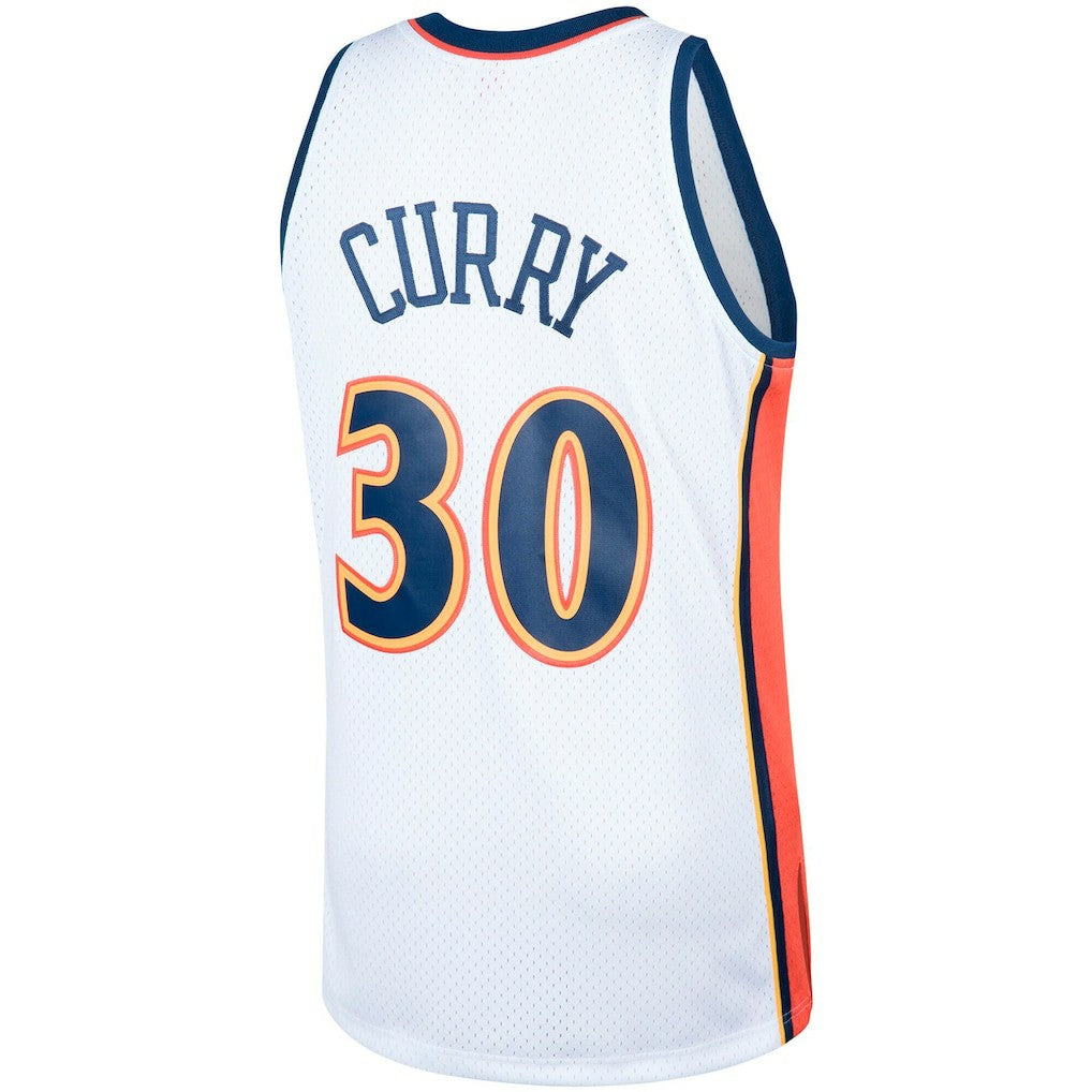 Stephen Curry Golden State Warriors Hardwood Classics Swingman Jersey sale - White sale