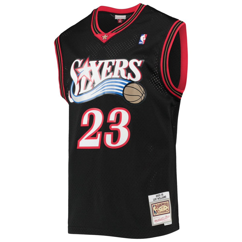 Lou Williams Philadelphia 76ers 2005/06 Hardwood Classics Swingman Jersey - Black online