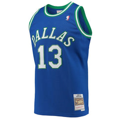 Steve Nash Dallas Mavericks 1998/99 Hardwood Classics Swingman Jersey sale - Blue cheap
