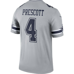 Dak Prescott Dallas Cowboys Inverted Legend Player Performance Top - Gray sale