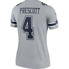Dak Prescott Dallas Cowboys Women's Legend Player Performance Top - Gray outlet