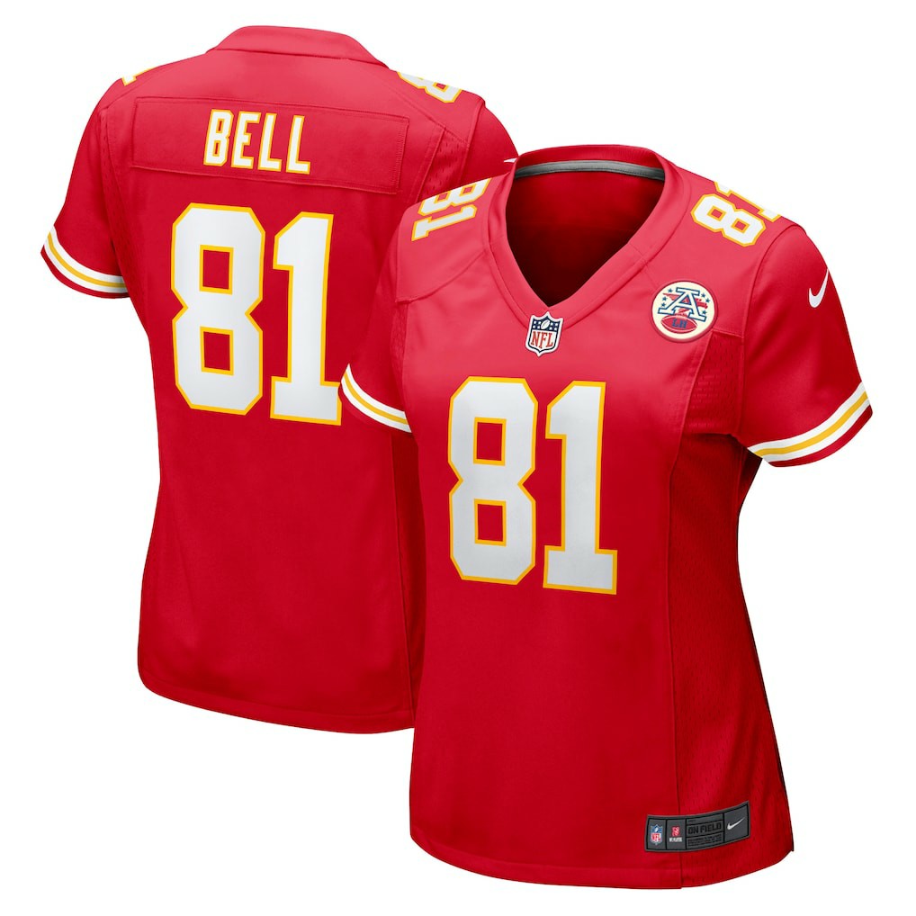 Blake Bell Kansas City Chiefs Women's Game Player Jersey - Red outlet