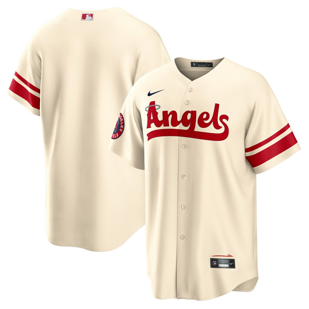 Los Angeles Angels City Connect Replica Team Jersey Cream