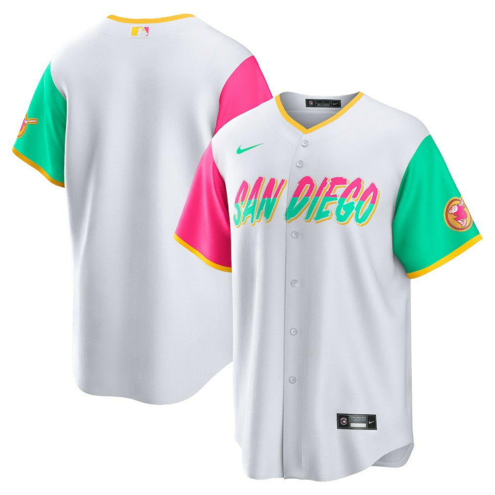 San Diego Padres City Connect Replica Team Jersey White