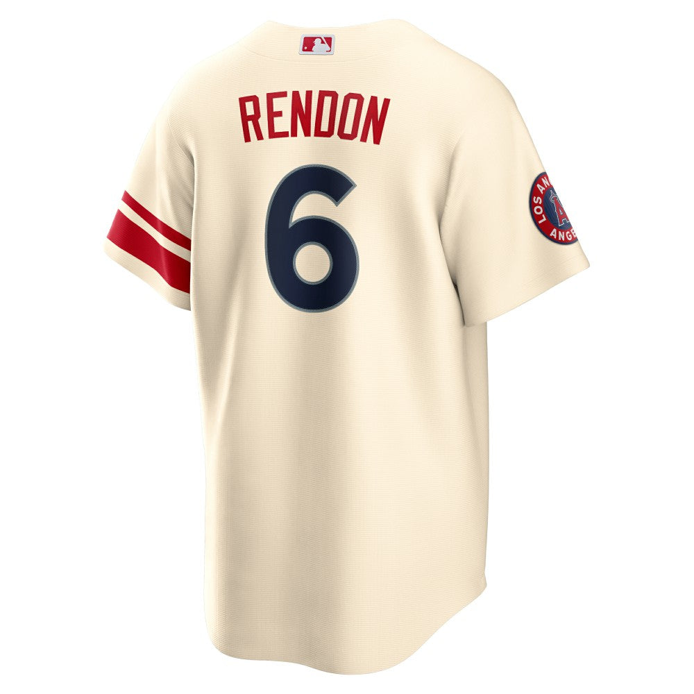 Anthony Rendon Los Angeles Angels City Connect Replica Player Jersey Cream