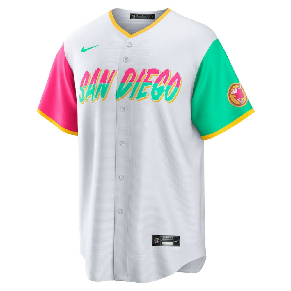 Yu Darvish San Diego Padres City Connect Replica Player Jersey White