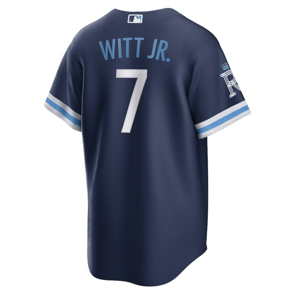 Bobby Witt Jr. Kansas City Royals City Connect Replica Player Jersey Navy
