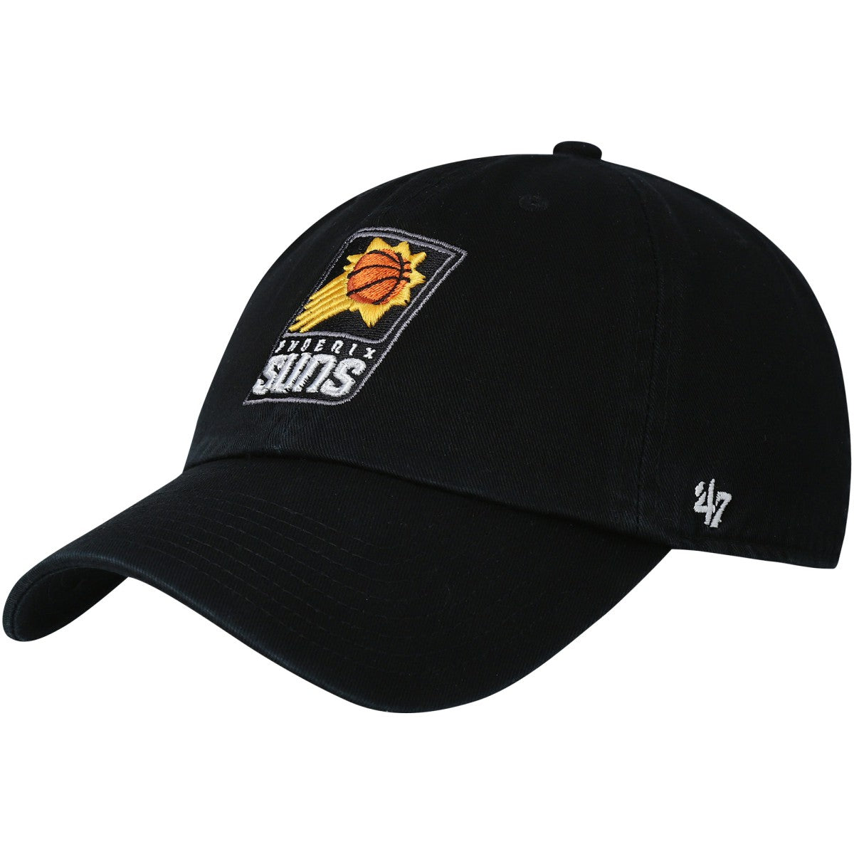 Phoenix Suns '47 Core Logo Clean Up Adjustable Hat - Black on sale
