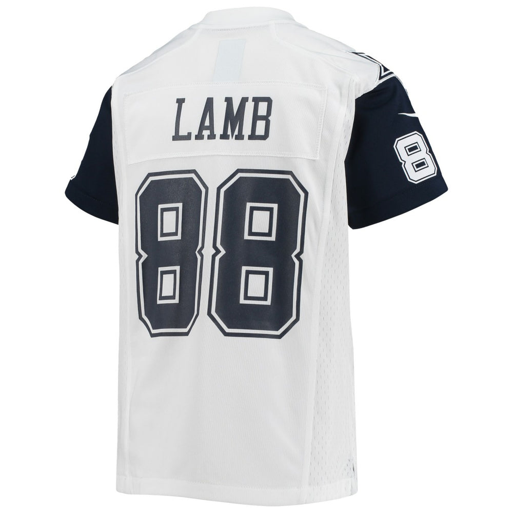 CeeDee Lamb Dallas Cowboys Youth Alternate Game Jersey - White online