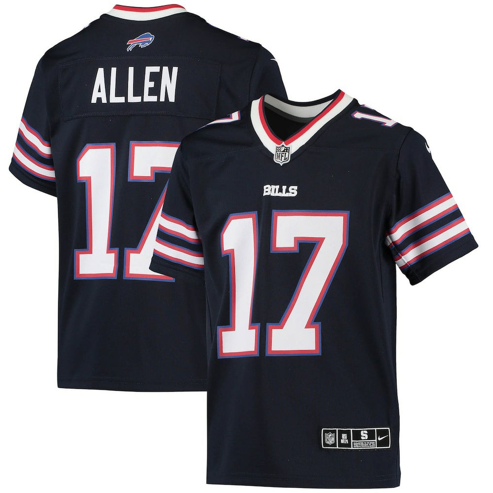 Josh Allen Buffalo Bills Youth Inverted Team Game Jersey - Navy discount