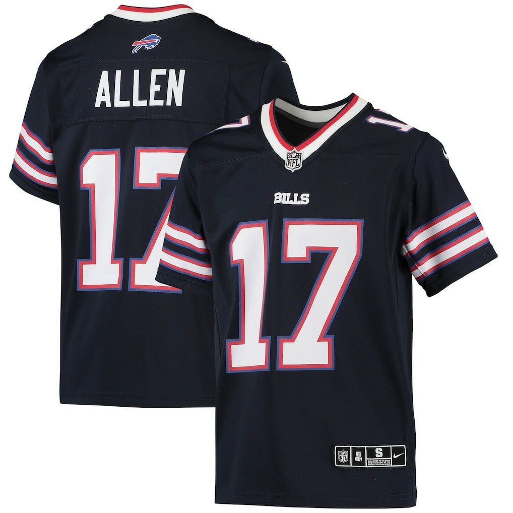 Josh Allen Buffalo Bills Youth Inverted Team Game Jersey - Navy discount
