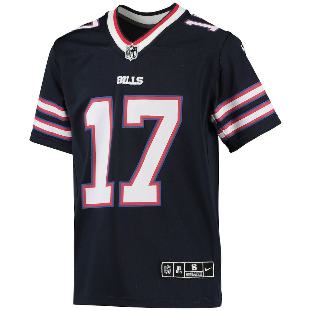Josh Allen Buffalo Bills Youth Inverted Team Game Jersey - Navy discount