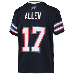 Josh Allen Buffalo Bills Youth Inverted Team Game Jersey - Navy discount