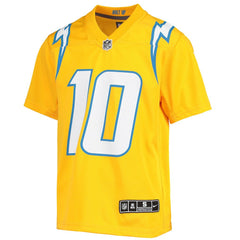 Justin Herbert Los Angeles Chargers Youth Inverted Team Game Jersey - Gold on sale