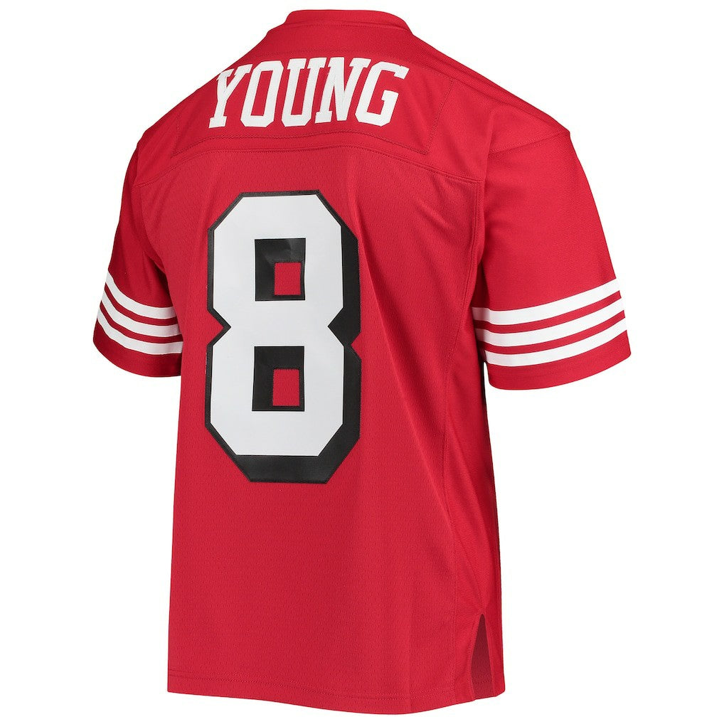 Steve Young San Francisco 49ers Legacy Replica Jersey - Scarlet for sale
