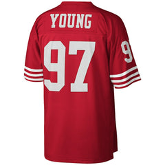 Bryant Young San Francisco 49ers Legacy Replica Jersey - Scarlet for sale