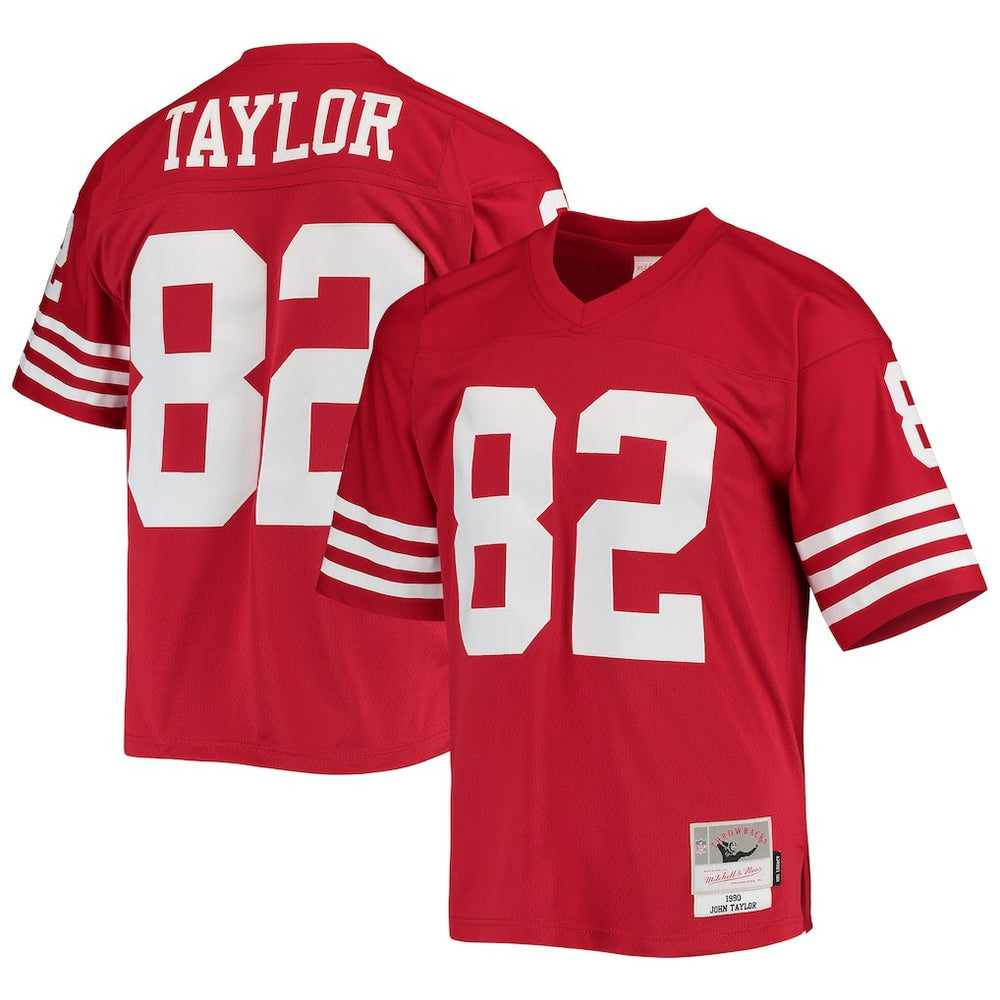 John Taylor San Francisco 49ers Legacy Replica Jersey - Scarlet on sale