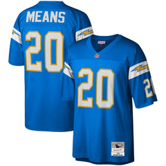 Natrone Means Los Angeles Chargers Legacy Replica Jersey - Powder Blue on sale