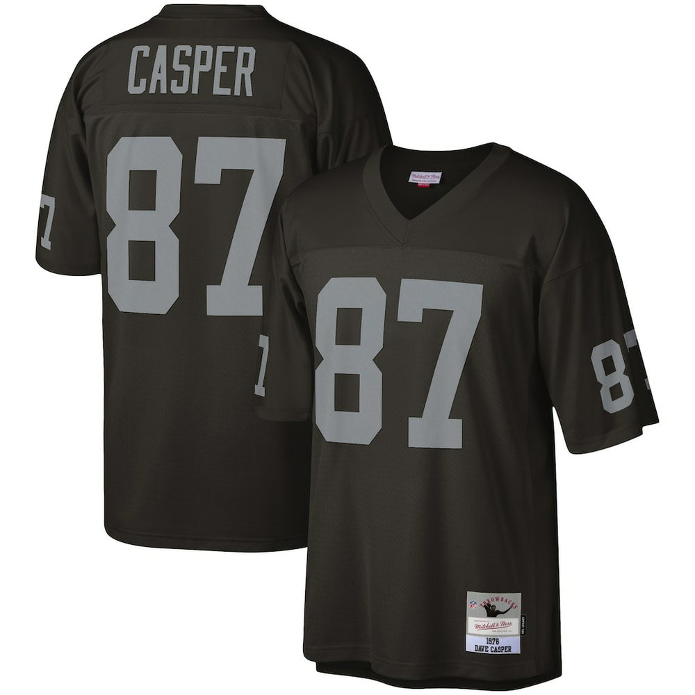 Dave Casper Las Vegas Raiders Legacy Replica Jersey - Black outlet