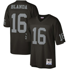 George Blanda Las Vegas Raiders Legacy Replica Jersey - Black outlet