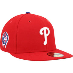 Philadelphia Phillies 9/11 Memorial Side Patch 59FIFTY Fitted Hat Red