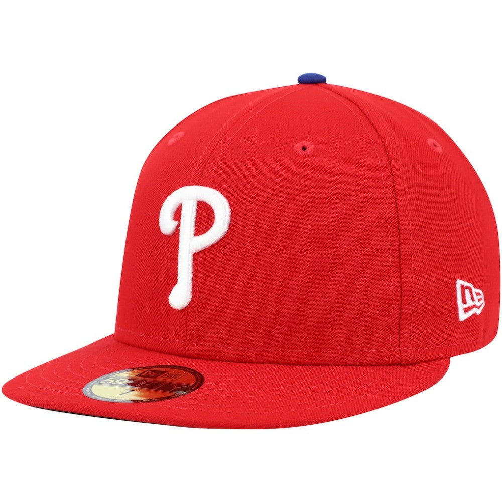 Philadelphia Phillies 9/11 Memorial Side Patch 59FIFTY Fitted Hat Red