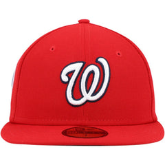 Washington Nationals 9/11 Memorial Side Patch 59FIFTY Fitted Hat Red