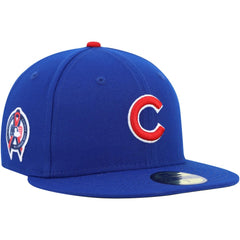 Chicago Cubs 9/11 Memorial Side Patch 59FIFTY Fitted Hat Royal