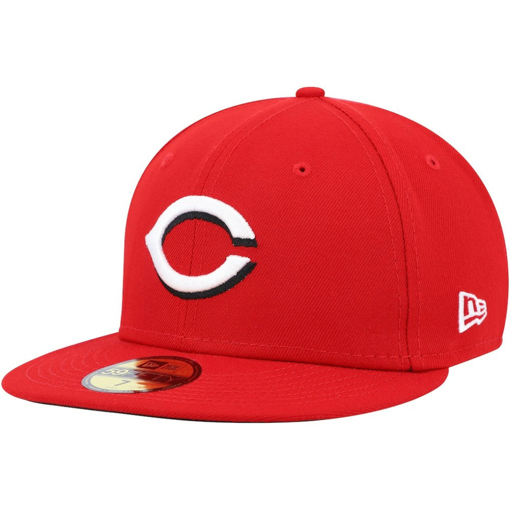 Cincinnati Reds 9/11 Memorial Side Patch 59FIFTY Fitted Hat Red