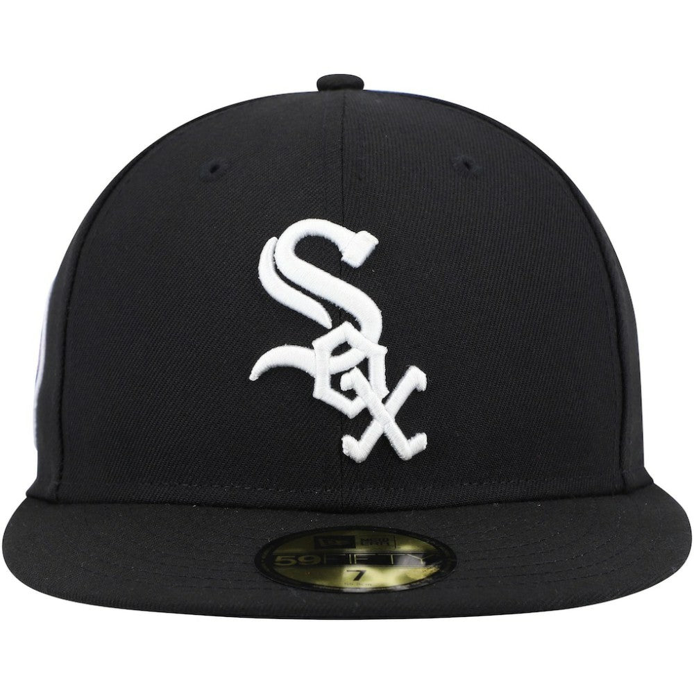 Chicago White Sox 9/11 Memorial Side Patch 59FIFTY Fitted Hat Black