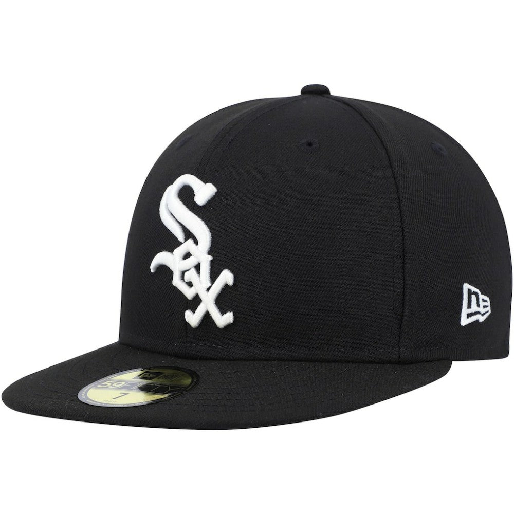 Chicago White Sox 9/11 Memorial Side Patch 59FIFTY Fitted Hat Black