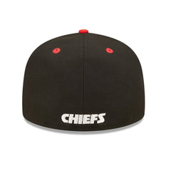 Kansas City Chiefs New Era Flipside 2Tone 59FIFTY Fitted Hat - Black/Red on sale