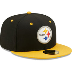 Pittsburgh Steelers New Era Flipside 2Tone 59FIFTY Fitted Hat - Black/Gold online