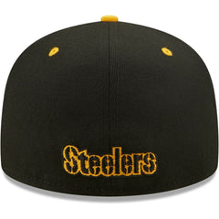 Pittsburgh Steelers New Era Flipside 2Tone 59FIFTY Fitted Hat - Black/Gold online