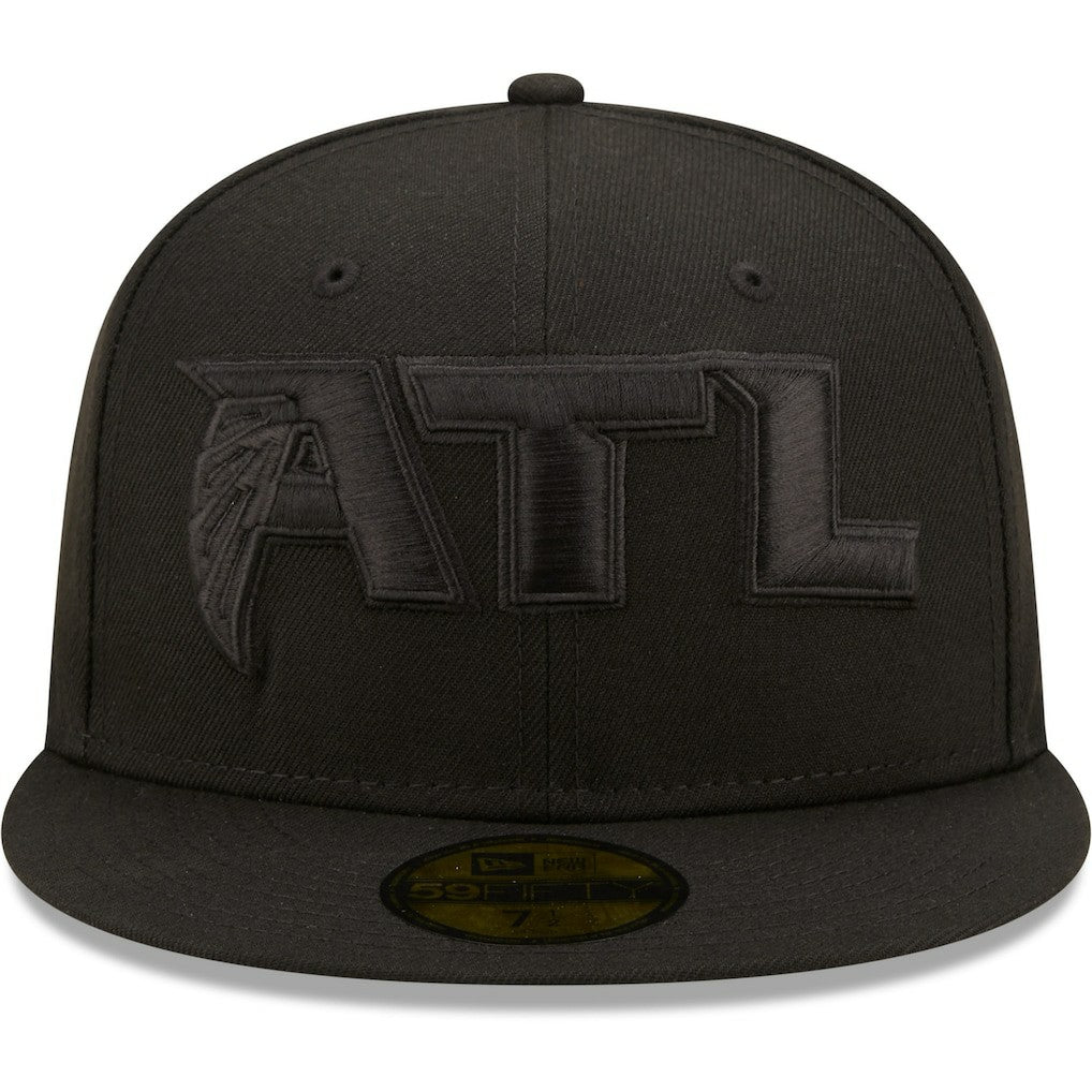 Atlanta Falcons New Era Team Black on Black Alternate 59FIFTY Fitted Hat online